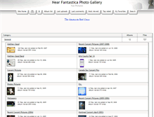 Tablet Screenshot of gallery.nearfantastica.com